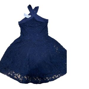 Abercrombie & Fitch Midi Dress Blue Small